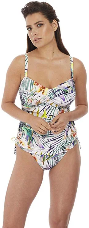 Plus Size Women's Embroidered Tank Tops in Boho StylesFantasie 6924, Playa Blanca Underwire Tankini Top