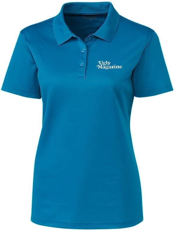 Antibacterial polo shirt for fitness enthusiastsClique Ladies Spin Pique Polo