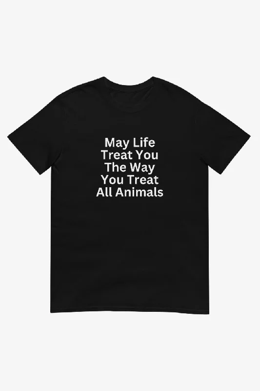 Crew Neck Women T Shirt with a Timeless DesignAll Animals Unisex T-Shirt