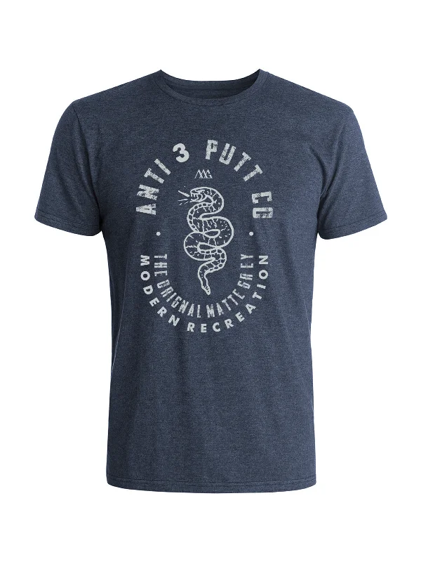 Pocketed Women T Shirt for Added FunctionalityAnti 3-Putt Tee Shirt - Navy Heather (Salt)