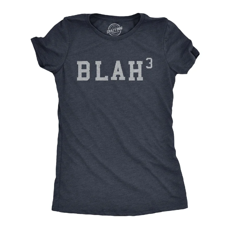 Graphic Print Women T Shirt for a Trendy StatementBlah Cubed Women's T Shirt