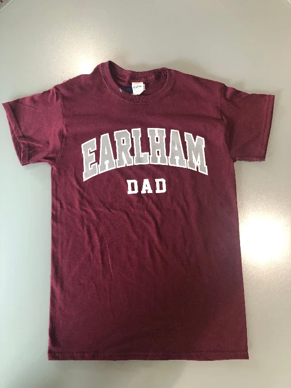 Crop Top Women T Shirt to Pair with High - Waisted BottomsEarlham Dad Tee