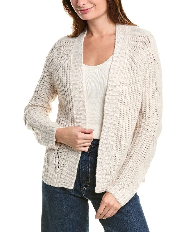 color block women cardigan with bold huesJoseph A. Cardigan