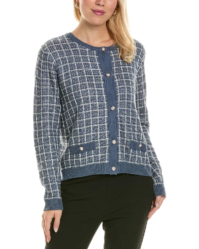 open front women cardigan for easy stylingJoseph A. Textured Cardigan