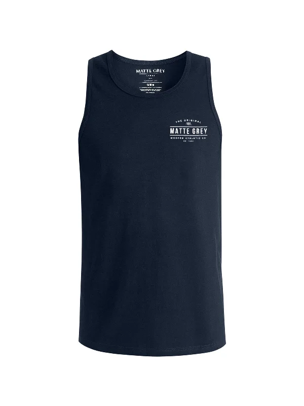 Pocketed Women T Shirt for Added FunctionalityMarquee Tank - Navy