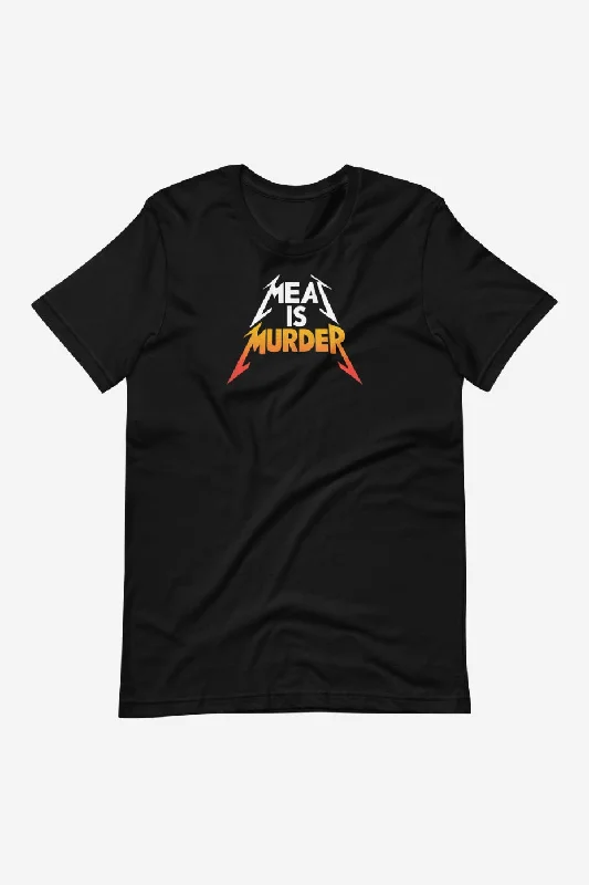 Graphic Print Women T Shirt for a Trendy StatementMeat Is M*rder Unisex T-Shirt