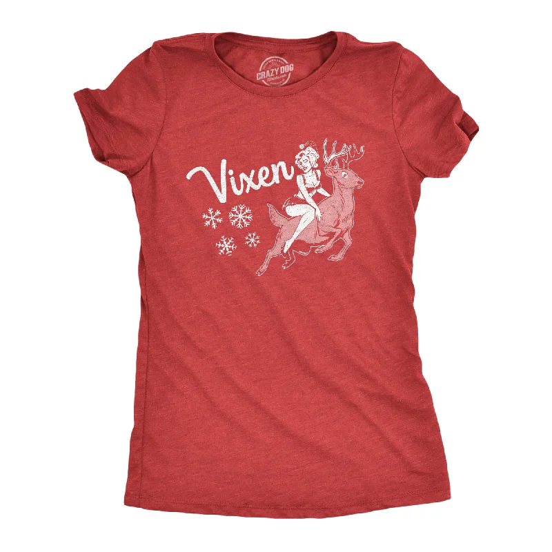 Pocketed Women T Shirt for Added FunctionalityVixen Women's T Shirt