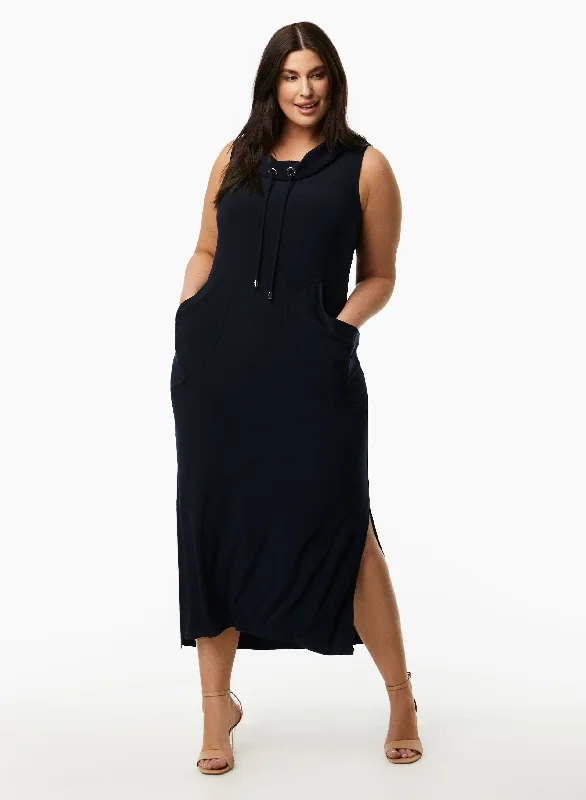 Mini Women Dress with a Short Hem for a Young and Trendy StyleJoseph Ribkoff - Sleeveless Cowl Neck Dress