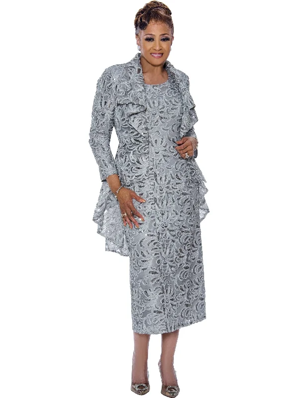 Printed Abstract Women Dress for a Modern and Artistic AppealDivine Apparel DCC5292 Mother of the Bride Jacket Midi Dress