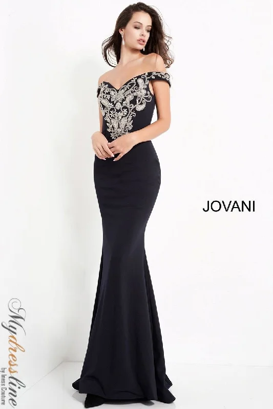 Little Black Women Dress with Sequins for a Glamorous Night OutJovani 02576