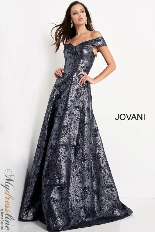 Plus Size Women Dress with a Flattering A - Line Cut for Comfort and StyleJovani 03674