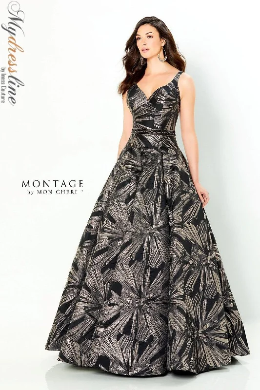 Ruffled Women Dress with Multiple Layers for a Playful and Girly StyleMon Cheri Montage 220953