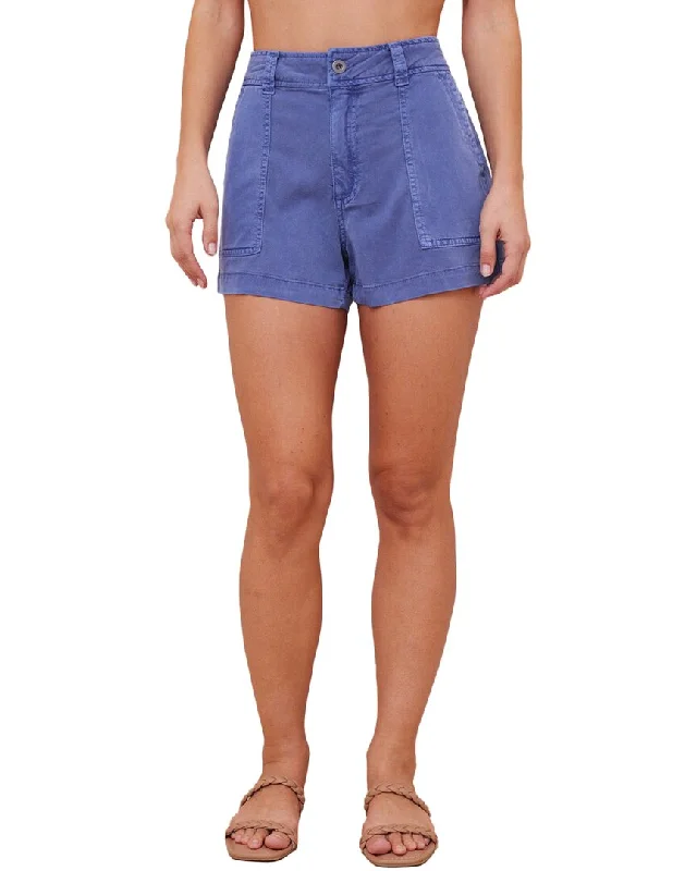 High - Waisted Women Shorts for a Retro and Flattering LookBella Dahl Poppy Voyage Pocket Short