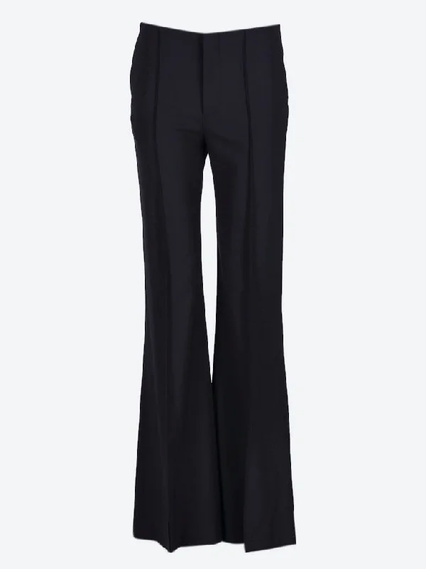 High - Waisted Women Shorts for a Retro and Flattering LookStretch wool pants