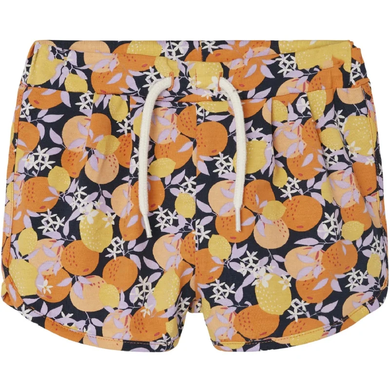 Printed Floral Women Shorts for a Summer - Ready StyleName It Dark Sapphire Jinnia Shorts