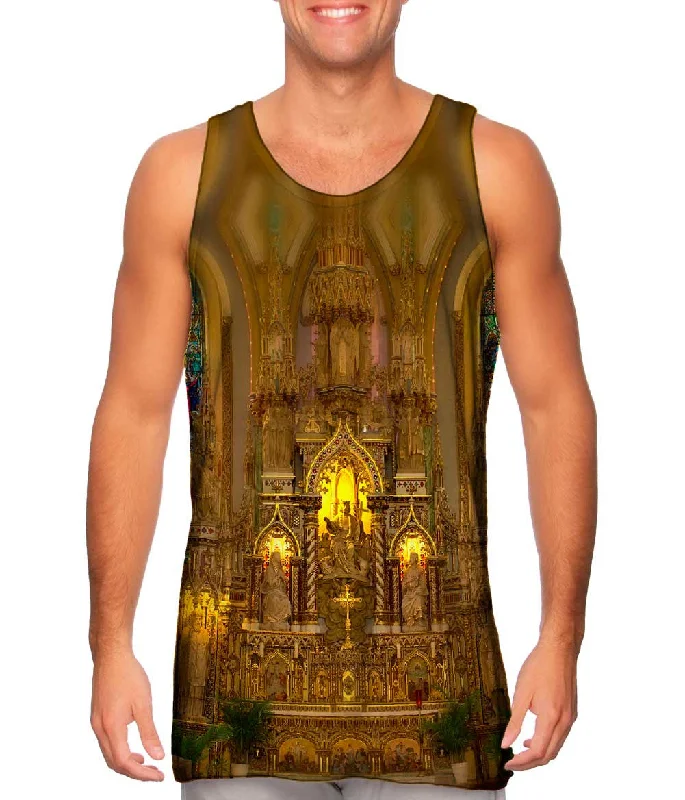 Plus Size Women's Puff - Sleeve Tank Tops in Pastel HuesThe Front Of The Notre Dame Cathedral Basilica